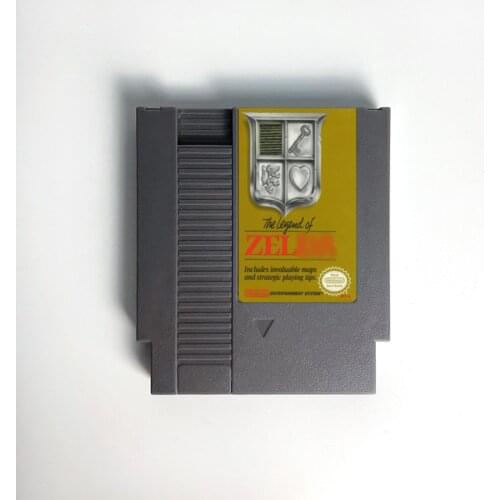 The Legend of Zeldaed or Adventure of link zeldaed II - Game Cartridge For NES Console 72 Pins 8bit