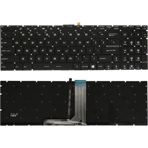 Colorful backlight US laptop keyboard For MSI MS-1791 MS-1792 MS-1793 MS-1795 MS-1796 MS-1799 MS-17B1 MS-17B4 MS-17B3 US keyboar