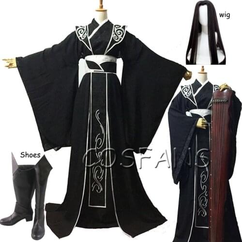 Tian Guan Ci Fu He Xuan Cosplay Song Zichen Costume Outfit Sha Po Lang Character Suits Hanfu Adult Costumes Custom Made wig
