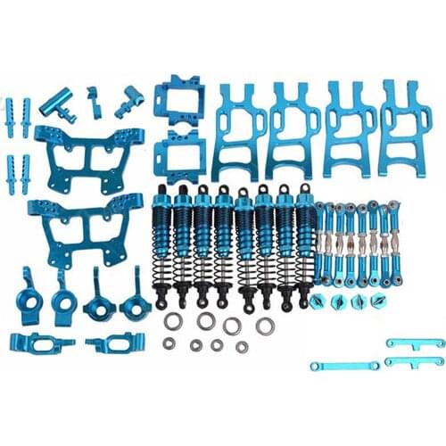 Metal Upgrade Parts Set for 1/10 HSP Electric Monster Truck 94108/ 94111 RC Car Body Shell Spare Parts