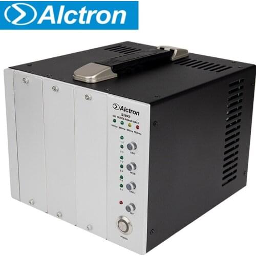 Alctron S3 MKII 3-slot 500 series module studio power rack, used in studio, stage performance, offer power to devices