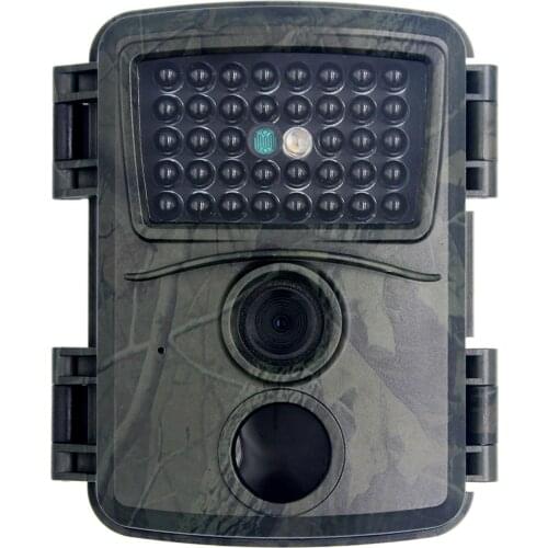 Hunting Night Vision Camera, IP54 Waterproof 12MP 1080P HD Camera Photo Trap PR-600 IR Camera for Hunting, Wildlife