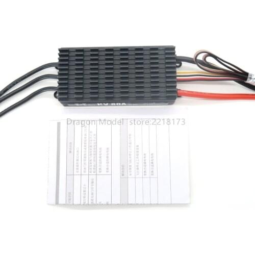 Original Hobbywing XRotor Pro 80A HV V3 ESC for DIY Agricultural multirotor Drone High-voltage version of ESC