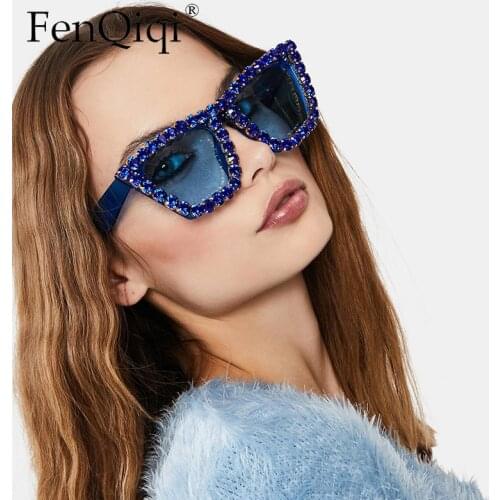 Cat eyes Sunglasses Women Designer Luxury Rhinestone Man/Women Cat Eye Sun Glasses Crystal UV400 Outdoor Oculos De Sol