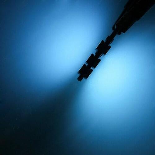 4 *T10-6SMD LED Light Ice Blue LED No Error Eyebrow Eyelid Light Bulb For Mercedes Benz W204 C300 C350 8000K T10-6SMD Car Light