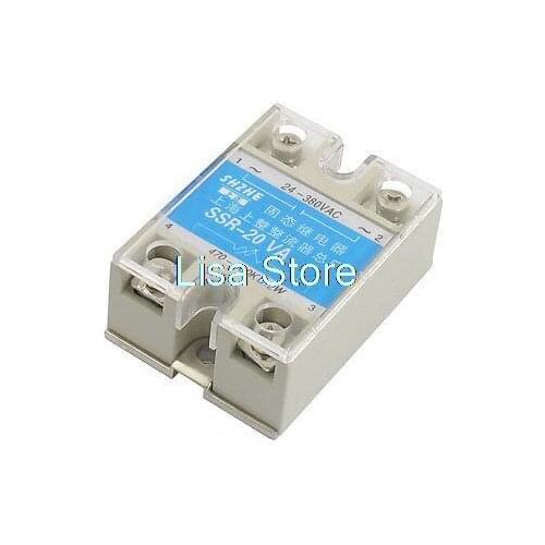 SSR-20VA AC 24-380V 20A Resistance Type Adjustable Solid State Relay