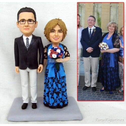 Anniversary couple figurine gifts custom Figure Minions Anime Hot Sale Valentines Day gift Sculpture Wedding doll polymer clay