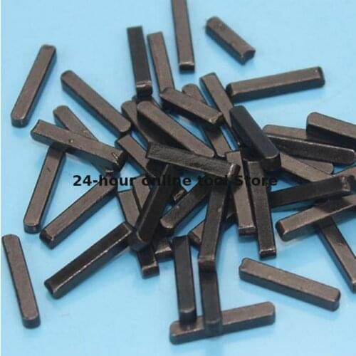 10pcs 26 Electric Hammer Steel 3*3*18mm Sleeve Gear Long Pin For Large Teeth Bevel Iron Cylinder Keyway Gasket