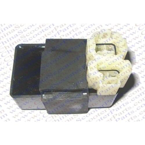 2PCS 6 Pin two Oval Plug AC CDI GY6 50CC 125CC 150CC Kazuma Jonway Kinroad Taotao Baotian Dune ATV Quad Go Kart Buggy Scooters