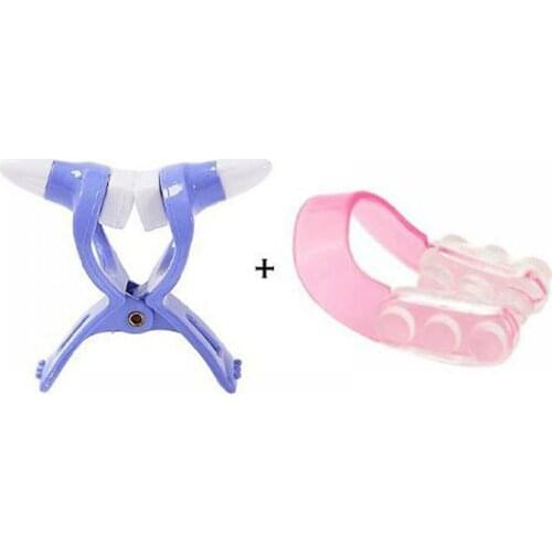2Pcs Nose Up Shaping Lifter + Bridge Straightening Beauty Clip Nose Up Shaper Tools