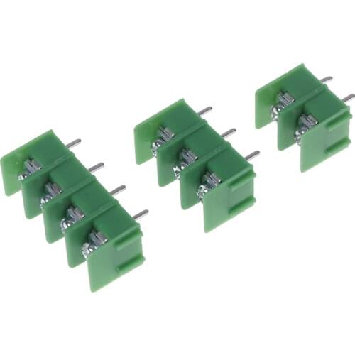 300V/20A 7.62 mm KF7.62 - 2P 3P 4P Screw Terminal Block Connector 7.62mm Pitch 10PCS/Lot Wholesale High Quality