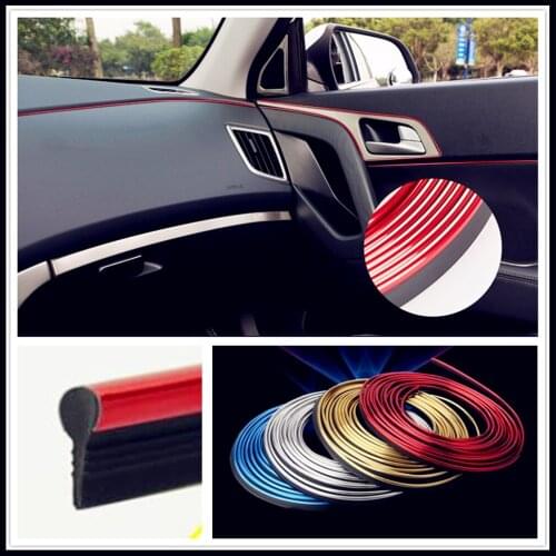 Car interior Decoration thread line Insert Strip Accessories for Fiat Croma Linea Ulysse Oltre 600 1200 520 20-30 16-20