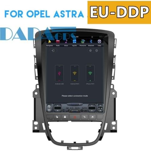 TeslaStyle Android 7.1 Car Stereo Radio GPS Navigation For OPEL Vauxhall Holden Astra J 2010-2013 no DVD Multimedia Headunit MP4