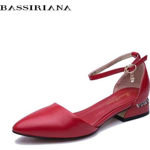BASSIRIANA Low-heeled Shoes