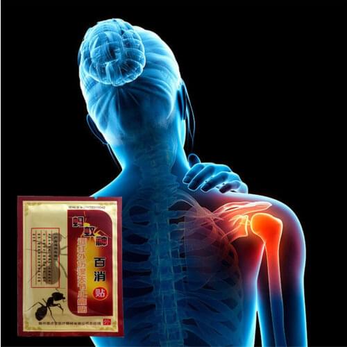 Far IR Analgesic Plaste Cure Rheumatism Arthritis Pain Relief Orthopedic Plaster Lumbar Joint Pain Herbal massagem Patch 8Pcs/B