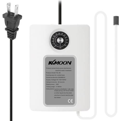 2000mg/h Active Ozone Generator Sterilizer Air purifier Purification Fruit Vegetables water food Preparation ozonator ionizator