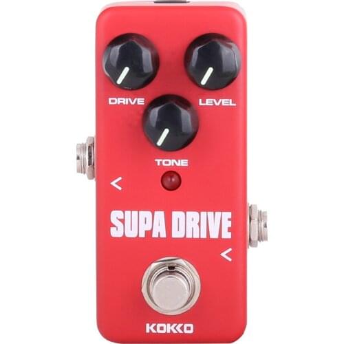 Kokko Spua Drive Overdrive Guitar Pedal Electric Guitar Effects Drive Level Tone Controls