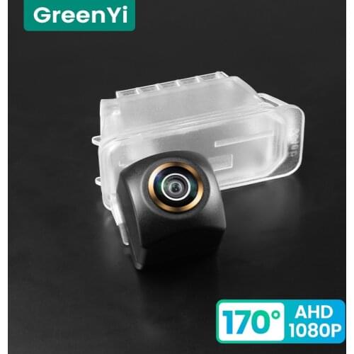 GreenYi 170° HD 1080P Car Rear View Camera for Ford Fiesta Focus 2 S-MAX Mondeo Kuga Escape Night Vision Reverse Reversing 4 pin