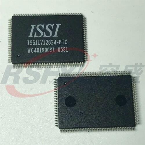 IS61LV12824-8TQ IS61LV12824 IS61LV128248TQ TFQP100 new original 2pcs/lot