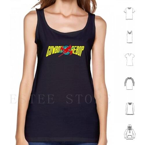 Cowboy Bebop Episode 22 Eyecatch Tank Tops Vest Sleeveless Cowboy Bebop Swordfish Graphic Cowboy Bebop Graphic Cowboy