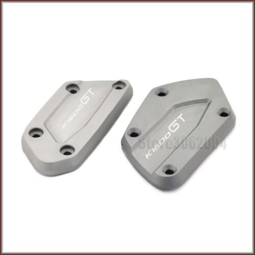 Front Brake Clutch Reservoir Cover For BMW K1600GT K 1600GT K 1600 GT 2016-2017 Motorcycle Accessories Black Silver With Logo