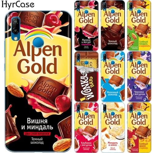 Funny Chocolate Soft TPU Case Cover For Coque Huawei P8 P9 P10 P20 Lite P30 Lite Pro Silicon Capa For Huawei Mate 10 20 Lite Pro