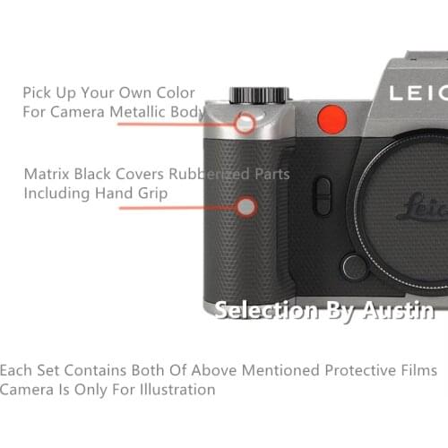 Decal Skin Wrap Cover Sticker For Leica SL2-S SL2 Camera Skin Protector Anti-scratch