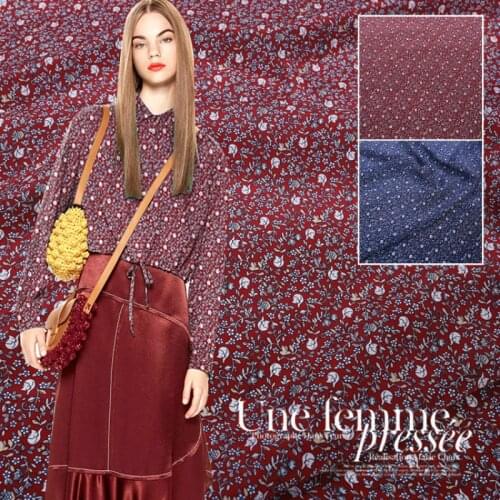 Natural mulberry silk crepe de chine fabric cloth per meter 16mm 114 cm wide soft shirt dress fabric alibaba express