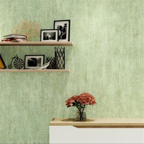 Beibehang retro Solid color non-woven wallpaper Modern minimalist living room bedroom TV background decorative 3d wallpaper