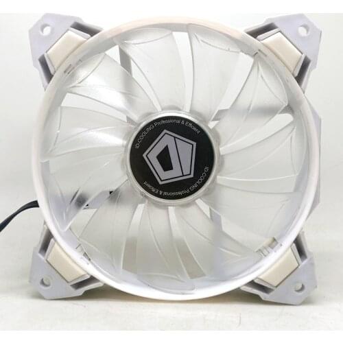 ID-COOLING 12025 pwm temperature control RGB fan for desktop computer 12CM 4-pin