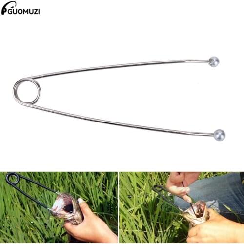 Silver Snakehead Spherical Durable Accesories Piler Mouth Opener Lip Grip Lure Tools Fish Gripper Unhooking Device Tackle