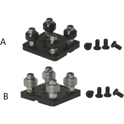 3D Printer part V gantry plat set special slide plate for aluminum profiles V-slot mini five roulette 1set