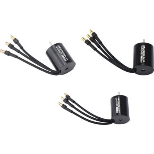 Waterproof Brushless Motor 2430 Motor 4P Sensorless Brushless Motor for 1/16 1/18 RC Car Truck