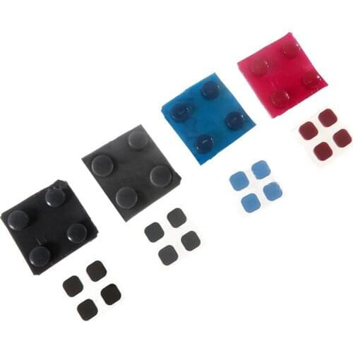 Replacement For New 3DS XL Console Front Back Screw Rubber Feet Cover Upper LCD Screen Screws Cover Rubber