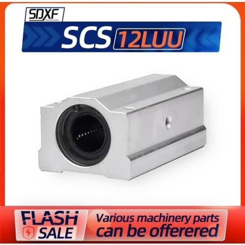 1pcs/lot SCS12LUU 12mm Linear Ball Bearing Block CNC Router part
