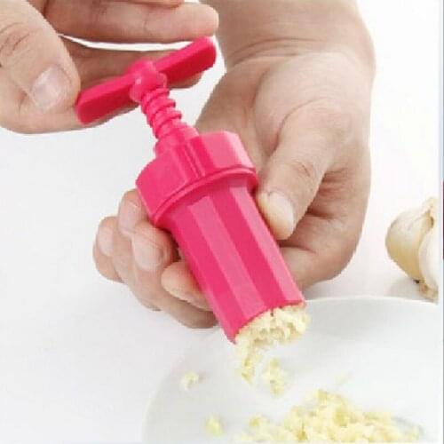 1pcs plastic machine kitchen tools cooking tools grinding the garlic Presses kitchen gadgets jiang qi slice 24067