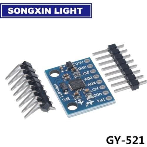 100PCS GY-521 MPU-6050 MPU6050 Module 3 Axis analog gyro sensors+ 3 Axis Accelerometer Module