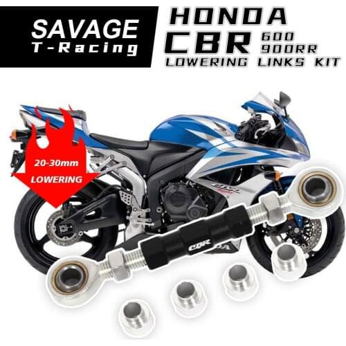1998-2006 Rear Suspension Drop Lowering Links Kit For HONDA CBR 900RR CBR 600 F4I 2005 Motorcycle Accessories Adjustable CBR600
