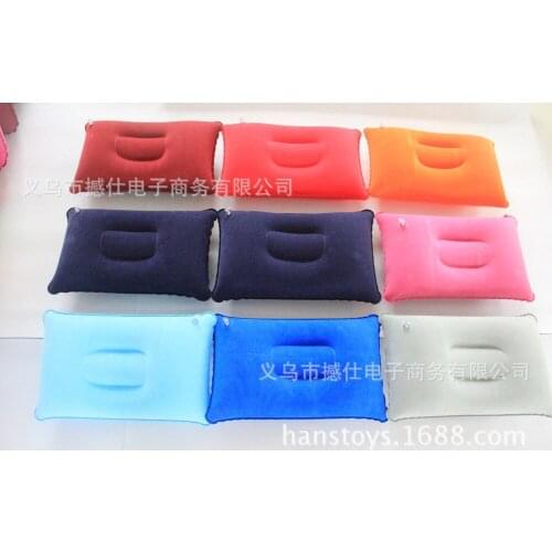 200pcs/lot Inflatable Soft Xmas Air Pillow Travel Head Rest Support Relax Cushion