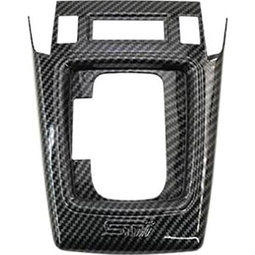 AU04 -For Subaru Forester 2013-2018 Car Gear Shift Knob Panel Cover Trim Decor Frame Sticker Accessories