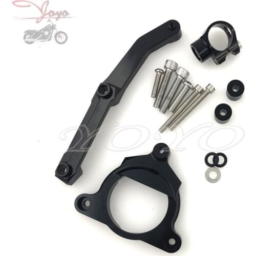 CNC Steering Stabalizer Damper Holder For Kawasaki Z800 2013-2015