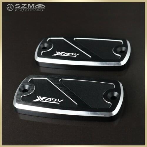 For HONDA X-ADV XADV 2017-2019 Motorcycle Accessories Front Brake Clutch Cylinder Fluid Reservoir Cover Cap With Logo