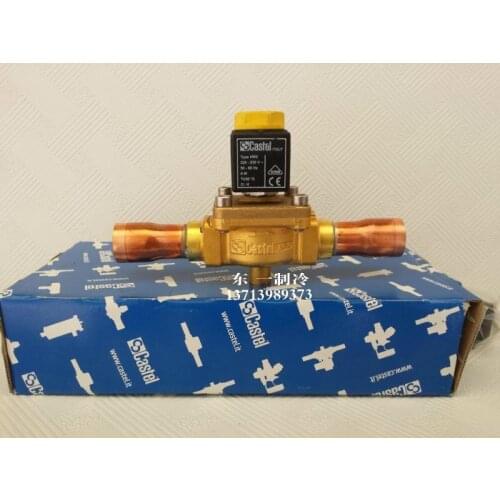 Castel solenoid valve TYPE 1098/7 7 points cold storage freezer solenoid valve 1098/7A6