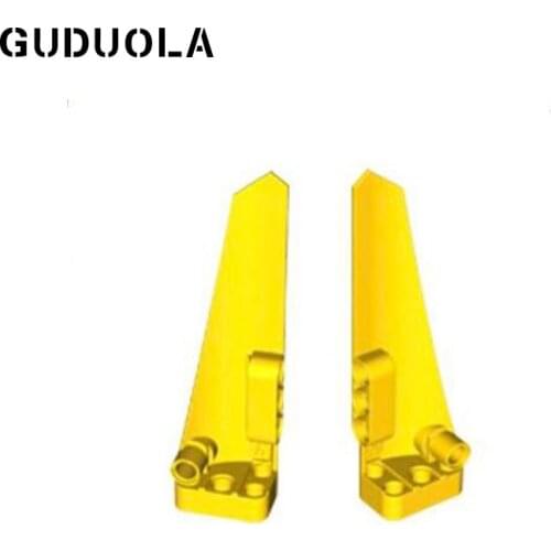 Guduola Right and Left Panel 3x11 MOC Building Block Special Brick 64393 and 64681 Toys Parts 6 sets/Lot