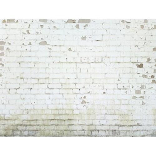 HUAYI White Grey Cracked Brick Wall Texture Wall Backdrop For Pruduct Shooting Beige Broken Concrete Wall Background XT-4911