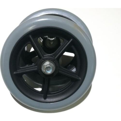 Color gray 1xpair 6"caster wheels,front wheels for manual wheelchair