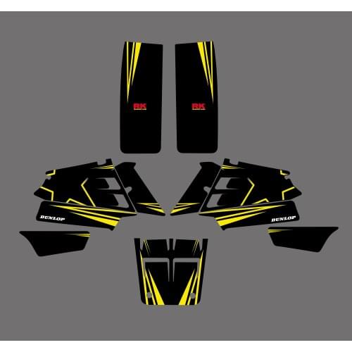 New Style DECALS STICKERS Background Graphics Kits for Yamaha BANSHEE 350 YFZ350 All Years Moto Decor Accessories Pegatina