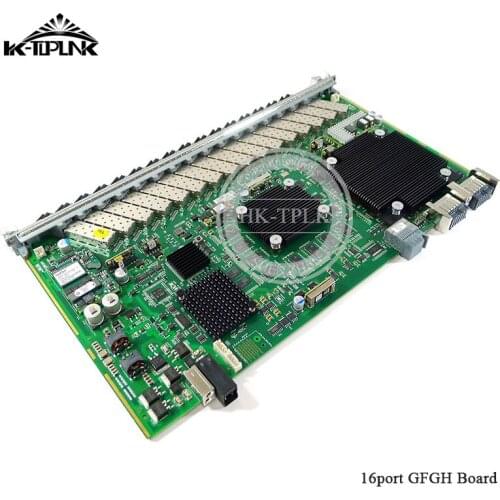 16port GPON Card ZXA10 GFGH For ZTE C600 OLT , Board With 16pcs C+ C++ SFP Modules