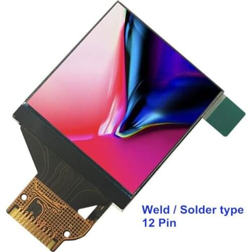 New IPS color screen 1.3inch TFT LCD display Module Connector Socket type 24 Pin ST7789 Controller 7pin 240*240 resolution