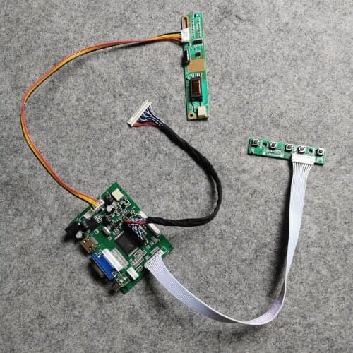 For LP154W02/LP154WE2 monitor panel 30-Pin LVDS DIY kit 1-CCFL VGA+AV 1680*1050 display controller drive board LCD screen